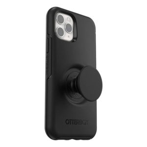 כיסוי לאייפון 11 פרו שחור עם תופסן Otterbox Symmetry PopSocket