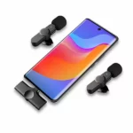 מיקרופון אלחוטי כפול USB C ע