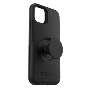 כיסוי לאייפון 11 שחור עם תופסן Otterbox Symmetry PopSocket