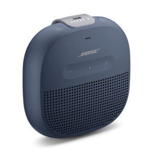 רמקול נייד SoundLink Micro כחול כהה Bose עם קליפס אחיזה