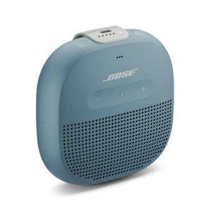 רמקול נייד SoundLink Micro כחול Bose עם קליפס אחיזה