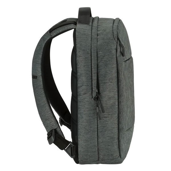 תיק למחשב נייד 16 אינץ' עם 3 תאים Incase City Compact Backpack אפור