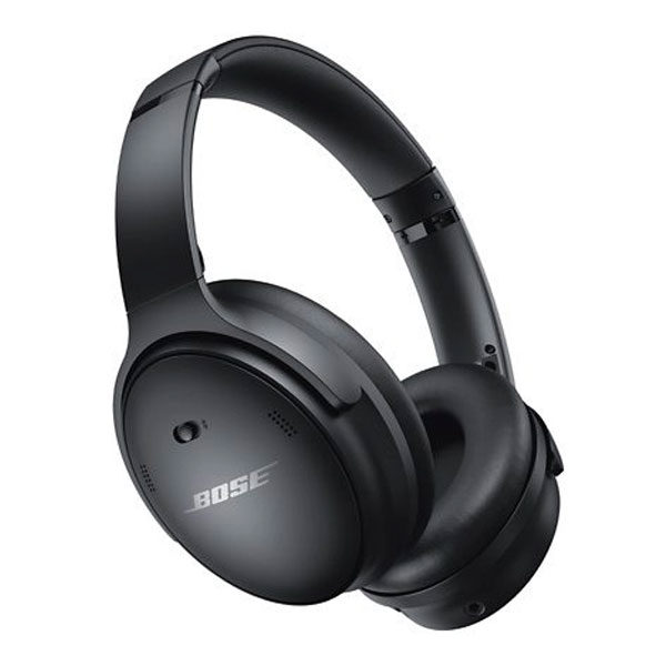 אוזניות אלחוטיות Bose שחור Quiet Comfort 45 עם סינון רעשים מובנה