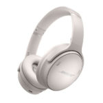 אוזניות אלחוטיות Bose לבן Quiet Comfort 45 עם סינון רעשים מובנה