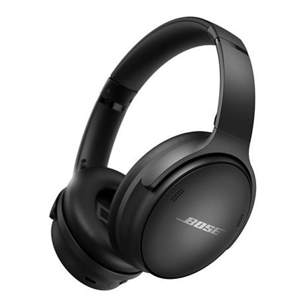 אוזניות אלחוטיות Bose שחור Quiet Comfort 45 עם סינון רעשים מובנה