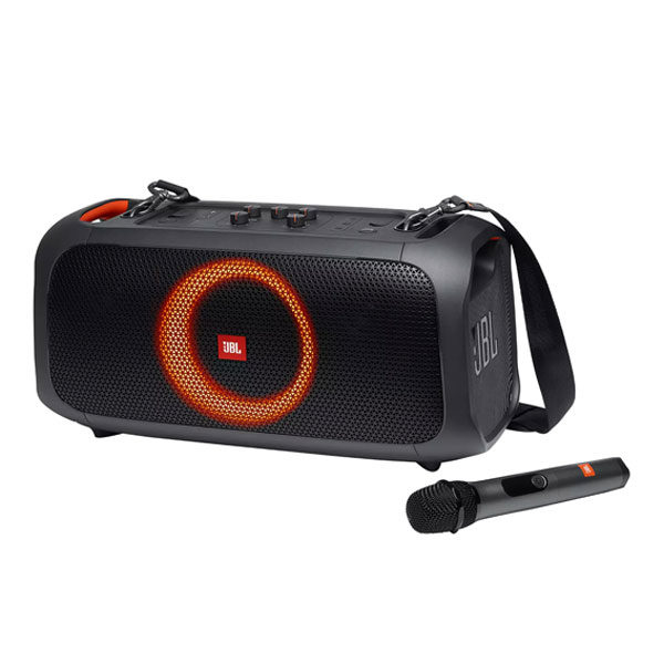 רמקול בידורית JBL PartyBox on The Go שחור יבואן רשמי