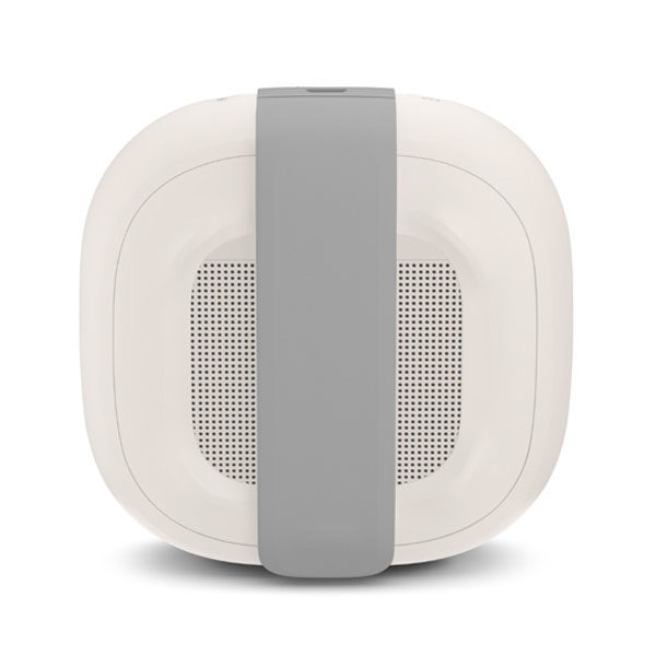 רמקול נייד SoundLink Micro לבן שמנת Bose עם קליפס אחיזה