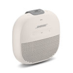 רמקול נייד SoundLink Micro לבן שמנת Bose עם קליפס אחיזה