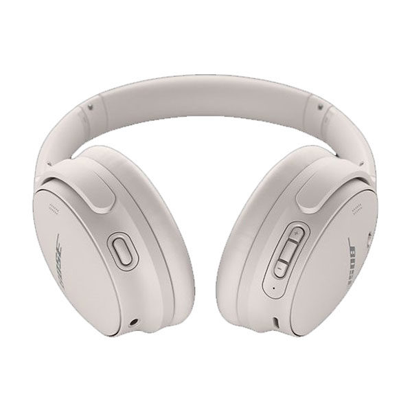 אוזניות אלחוטיות Bose לבן Quiet Comfort 45 עם סינון רעשים מובנה