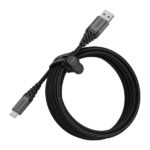 כבל חזק לאייפון 3 מטר אוטרבוקס מקורי USB to USB-C שחור