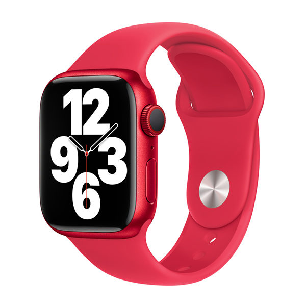 רצועה לשעון אפל ווטש 41 מ"מ מקורית אדום Apple Watch Sport Band