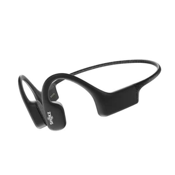 אוזניות עצם MP3 לשחייה Shokz OpenSwim שחור