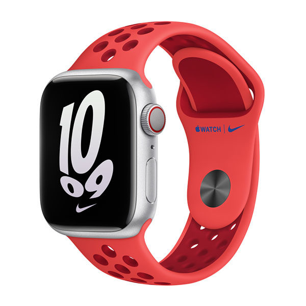 רצועה לאפל ווטש 45 מ"מ מקורית אדום קרימסון Apple Watch Sport Nike Band