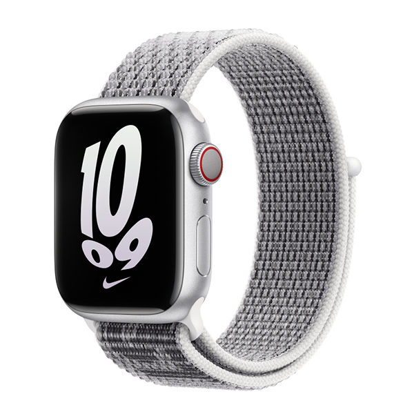 רצועת אפל ווטש 41 מ"מ מקורית לבן שחור Apple Watch Nike Sport Loop