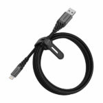 כבל חזק לאייפון 1 מטר אוטרבוקס מקורי USB to Lightning מאושר אפל שחור