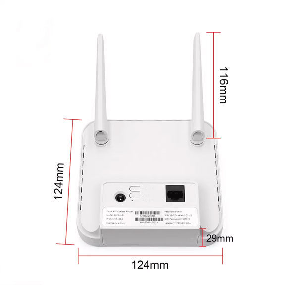 ראוטר אלחוטי נייד עם סוללה Olax AX6 Pro Router