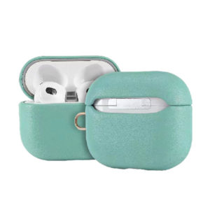 כיסוי לאיירפודס 2 פרו טורקיז מט קשיח Airpods Cases