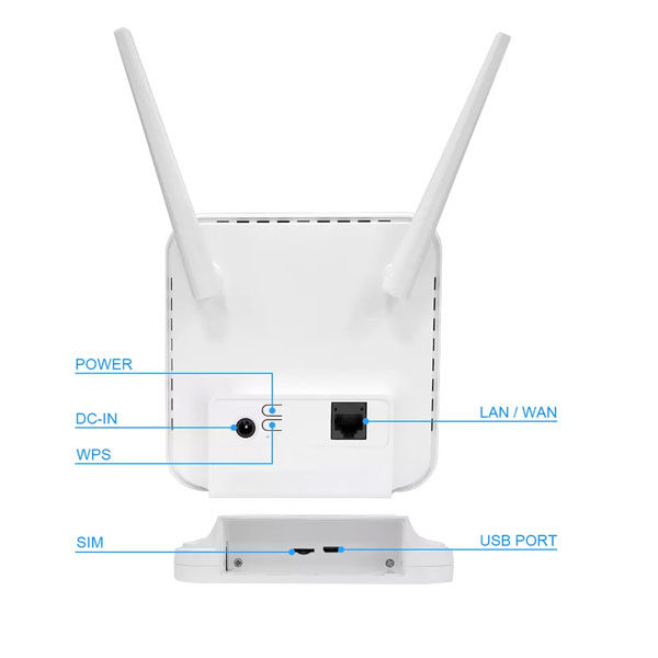 ראוטר אלחוטי נייד עם סוללה Olax AX6 Pro Router