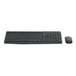 עכבר ומקלדת אלחוטיים למחשב Logitech MK235 עם חיי סוללה ארוכים