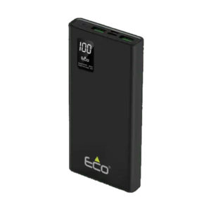 סוללת גיבוי ניידת 20,000mAh עם צג דיגיטלי Eco 650 שחור