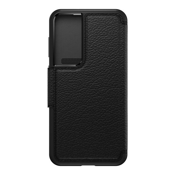 כיסוי ארנק לגלקסי S23 פלוס שחור Otterbox Strada עור הכיסוי החזק בעולם