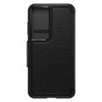 כיסוי ארנק לגלקסי S23 שחור Otterbox Strada עור הכיסוי החזק בעולם