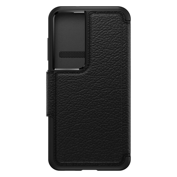 כיסוי ארנק לגלקסי S23 שחור Otterbox Strada עור הכיסוי החזק בעולם