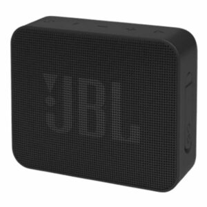 רמקול JBL GO Essential שחור עם מבנה קומפקטי וסאונד עוצמתי