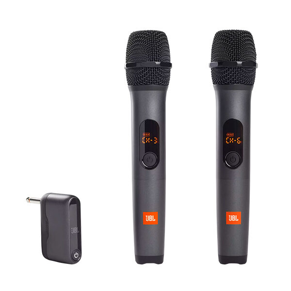 סט 2 מיקרופונים אלחוטיים לבידוריות JBL Wireless Microphone