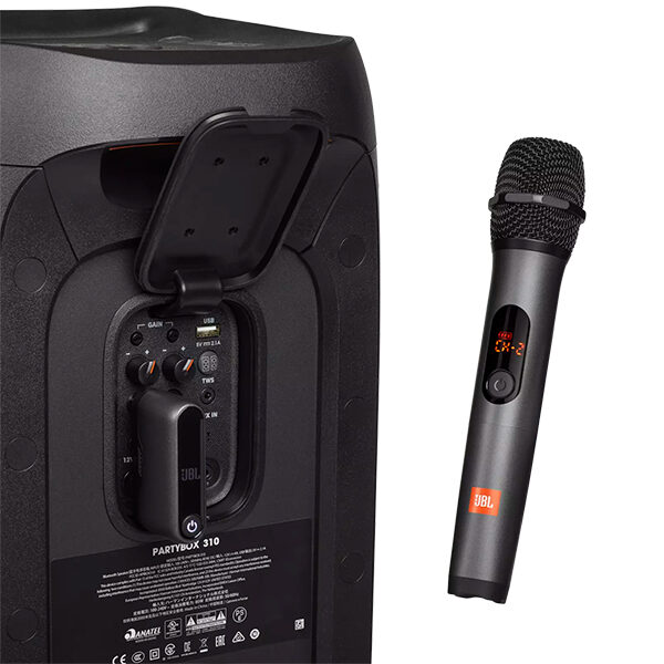 סט 2 מיקרופונים אלחוטיים לבידוריות JBL Wireless Microphone