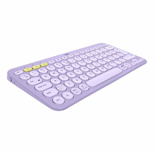 מקלדת Logitech K380 סגולה אלחוטית קומפקטית