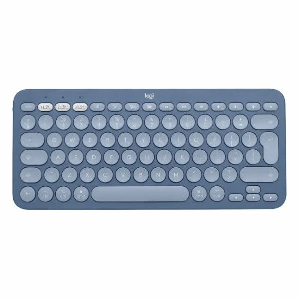 מקלדת Logitech K380 למק כחולה אלחוטית קומפקטית