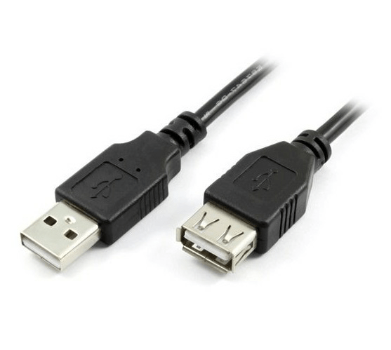 כבל מאריך לחיבור USB באורך של 3 מטר Gold Touch