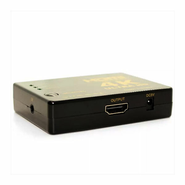 מפצל 3 כניסות HDMI לאחת עם שלט אלחוטי Gold Touch 4K Switch 1 To 3