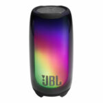 רמקול JBL Pulse 5 שחור בלוטות' עם אורות לד מובנים