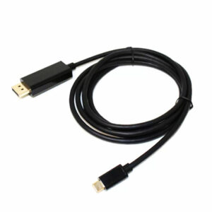 כבל USB-C ל DP תומך 4k עם 30Hz באורך 1.8 מטר Gold Touch