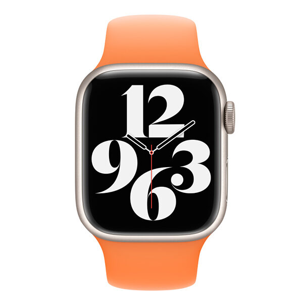 רצועה לאפל ווטש 41 מ"מ מקורית Apple Watch Sport Band כתום בהיר