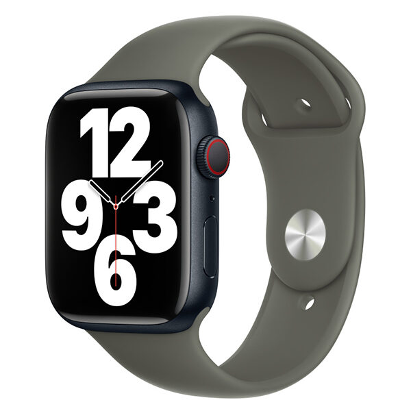 רצועה לאפל ווטש 45 מ"מ מקורית Apple Watch Sport Band ירוק זית