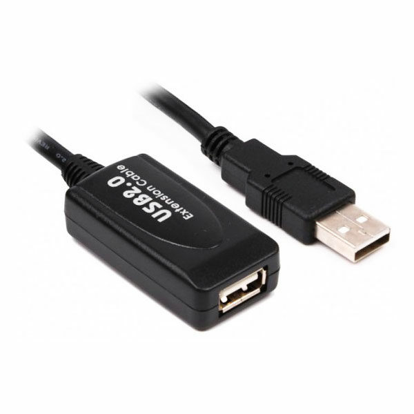 כבל מאריך USB באורך של 10 מטר Gold Touch