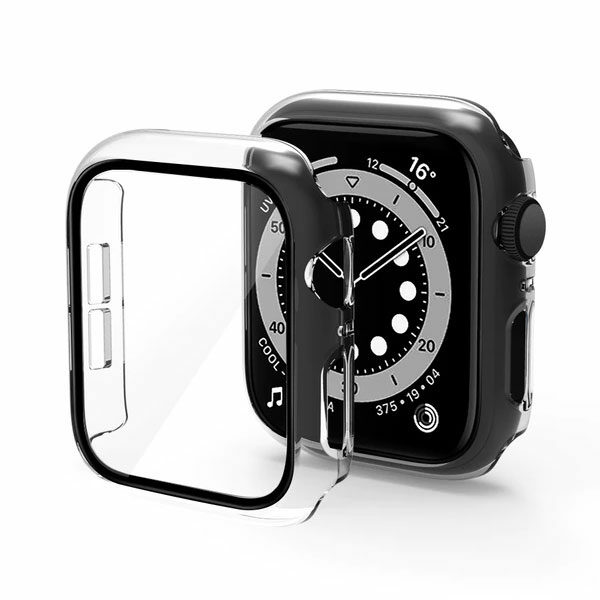 כיסוי ל-Apple Watch שקוף שחור 49 מ"מ Nordic 360