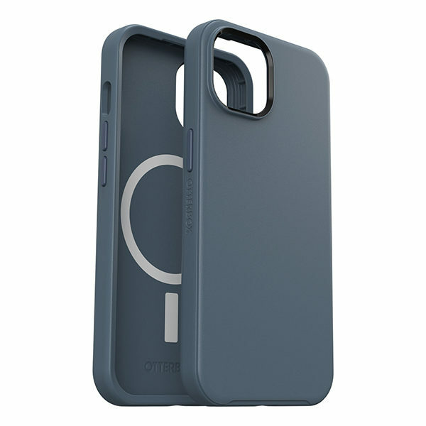 כיסוי לאייפון 13 כחול Otterbox Symmetry תומך MagSafe חזק