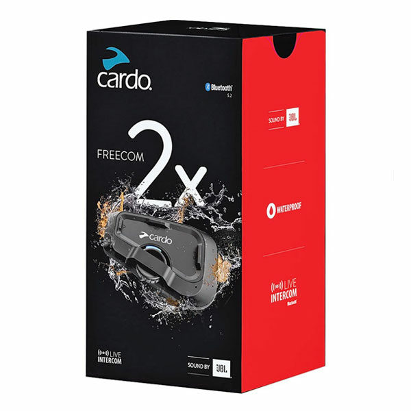 זוג דיבוריות בלוטוס לקסדה Freecom 2x Cardo