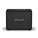 רמקול Marshall Woburn 3 ביתי גדול עם סאונד עוצמתי וחיבור לטלוויזיה שחור