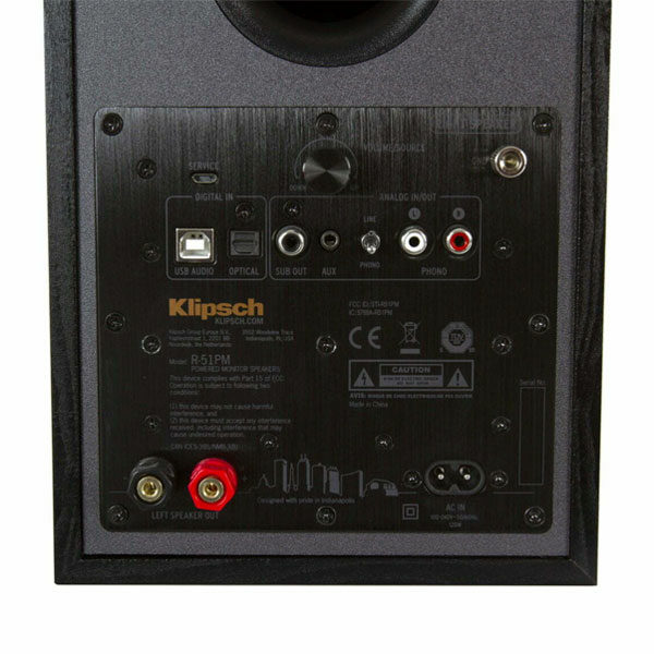 זוג רמקולים מדפיים מוגברים Klipsch R-41PM אלחוטי