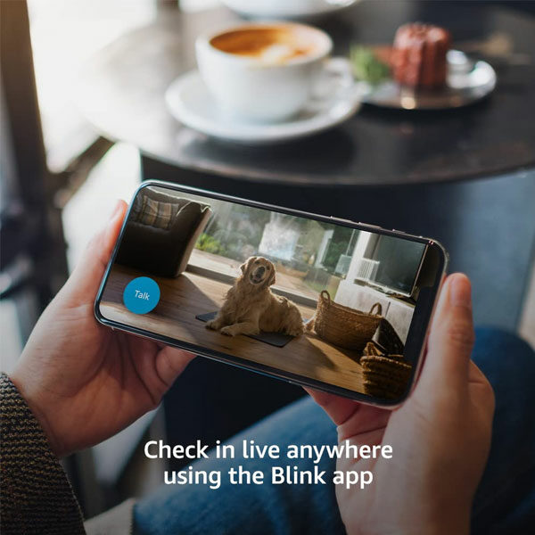 מצלמת אבטחה פנימית Blink Mini Indoor Cam Security שחור