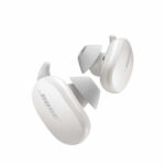 אוזניות Bose QuietComfort אלחוטיות עם סינון רעשים מובנה לבן