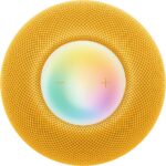 Homepod Mini צהוב רמקול חכחם של אפל (2)