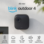 סט מצלמות אבטחה חיצוניות 4 Blink Outdoor Cam Security שחור