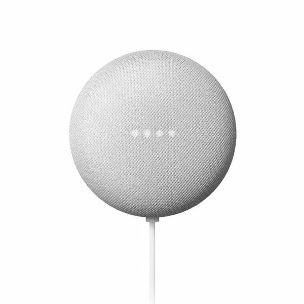 רמקול חכם Nest Mini 2 עם עוזרת אישית Google לבן