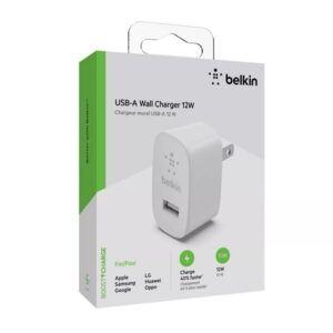 ראש מטען קיר לטלפון 12w Usb A Belkin (2)